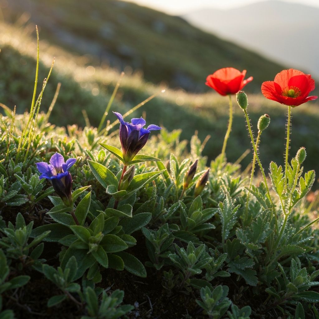 Alpine Pflanzen